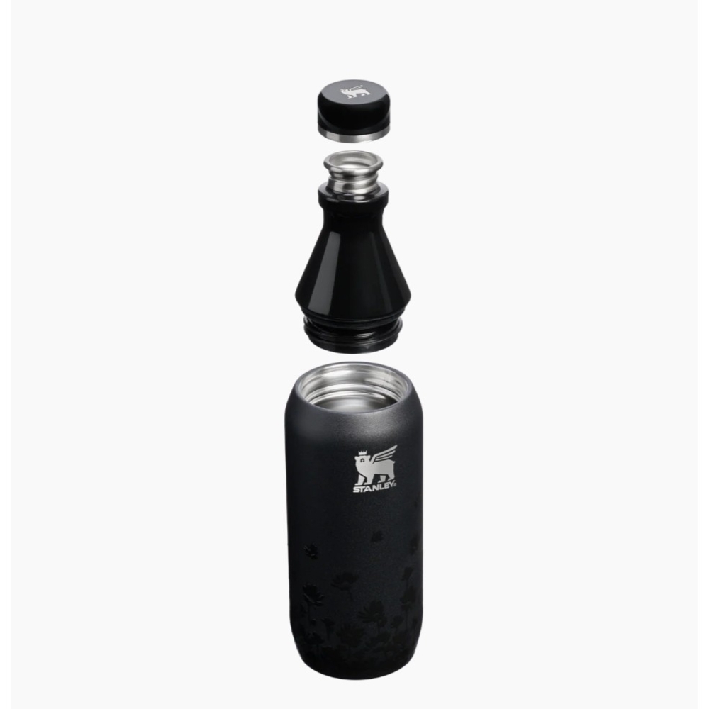 Stanley 1913 x Jennie Black Floral Water Bottle - Picture 3 of 4
